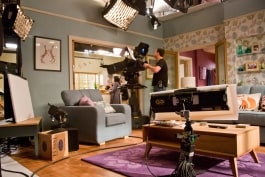 kino flo lights ligting television drama set